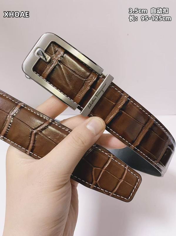Ferragamo belt 35mmX95-125cm 8L201